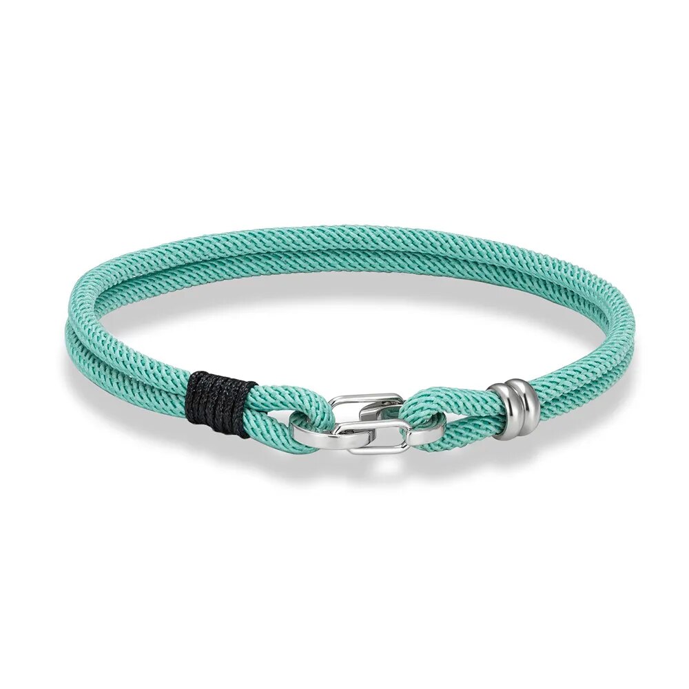 Bracelet Mousqueton - Corde Tressée fine – Gentleman Factory