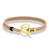 Bracelet OT - Corde Tressée - Edition Gold