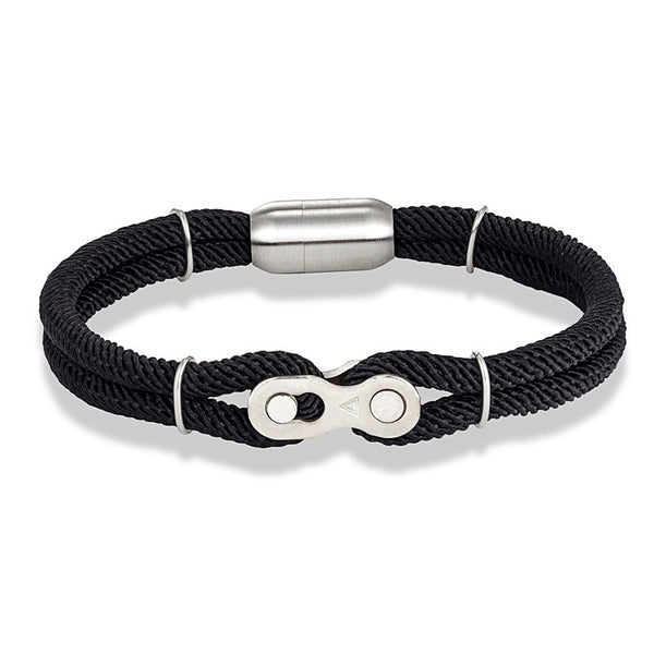 Bracelet maillon noir