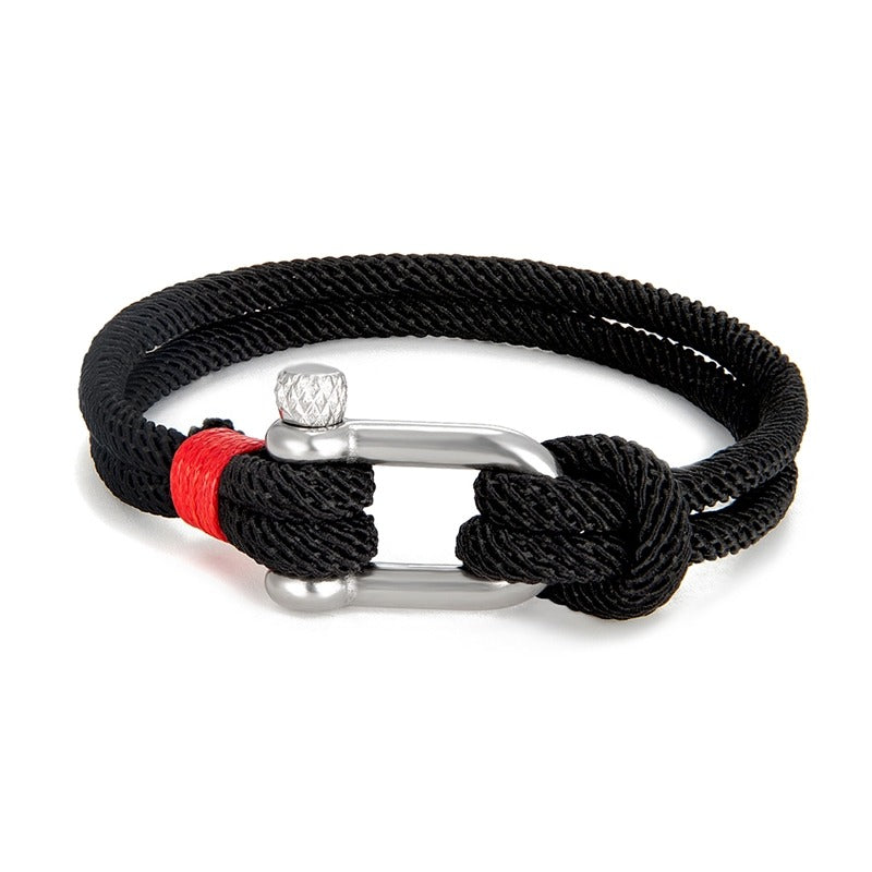 Bracelet Mousqueton - Corde Tressée – Gentleman Factory